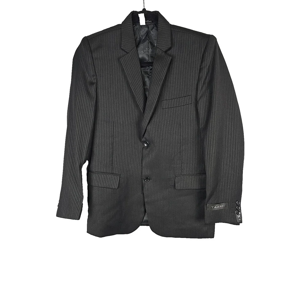 Tazio Boys Formal‎ Dress Black Suit 2-Pieces Set Size 14 NWT